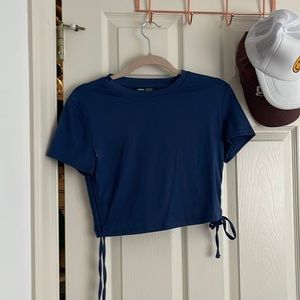 t shirt with scrunch